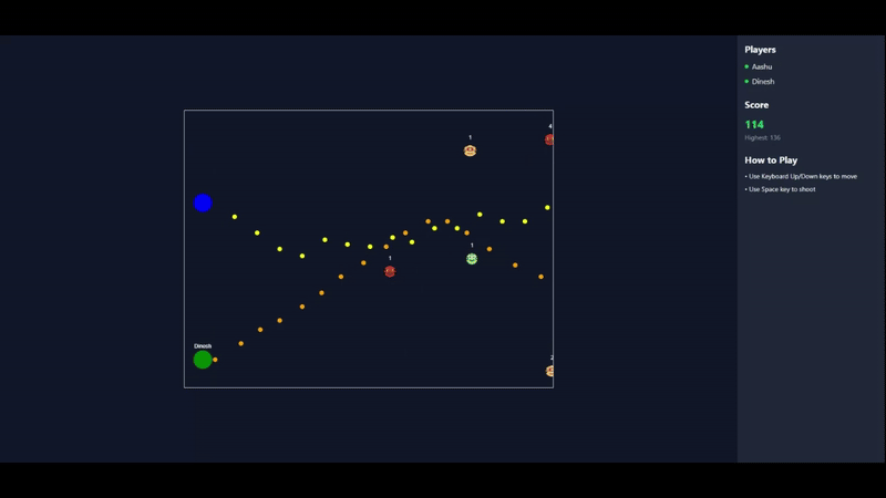 Multiplayer Bug Shooter